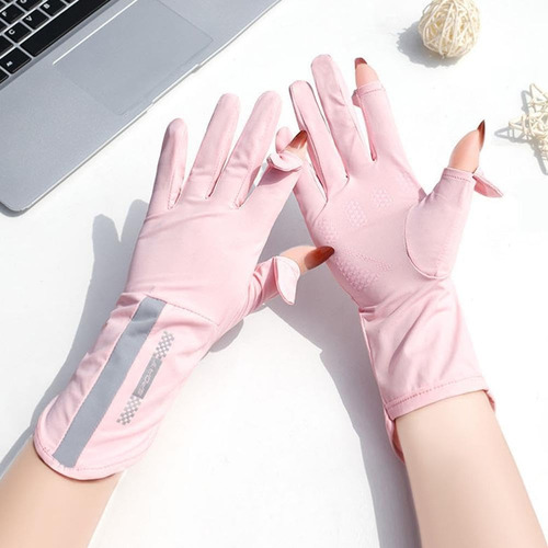 De Guantes De Protección Solar Uv Para Mujer, Protector