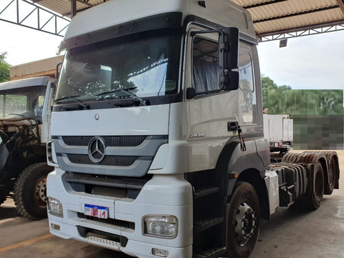 Mercedes-benz Axor 2536 6x2 Ano 2016 Teto Alto Trucado