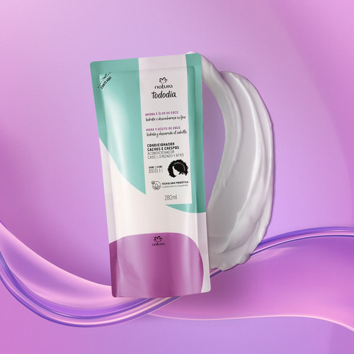 Kit Refil Shampoo + Condicionador Cachos E Crespos Tododia