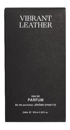 Perfume Zara Vibrant Leather Edp 100ml Hombre - Original