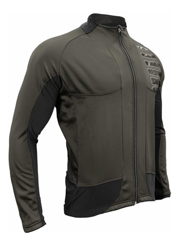 Chaqueta De Jersey Termica De Invierno Softshell Con Reflec