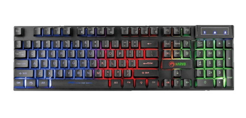Imagen 3 de 7 de Marvo Combo Gamer 4 En 1 Teclado Mouse Auricular Y Pad Cm409