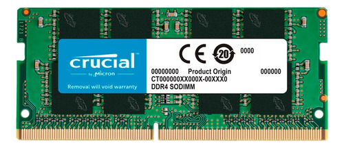 Memória 8gb Ddr4 2400mhz Crucial P/ Notebook Envio Imediato