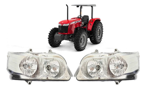 Par De Farol Duplo Massey Ferguson 4200 4275 4280 4283 4290