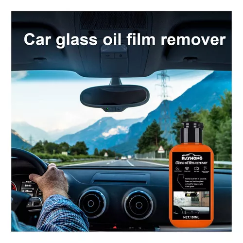 Car Oil Film Remover Car Window Glass Cleaning Paste Descaling Cleaning  Agent Windshield Remover 120ml