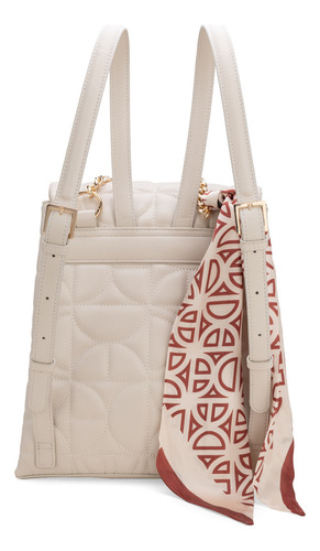 Bolsa Backpack Cloe Alasmi Mediano Color Nude