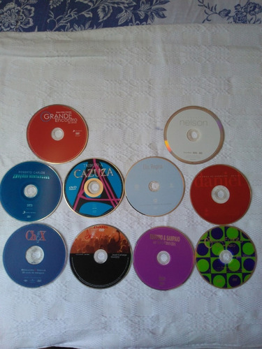 Coleção/lote 10 Dvds Sertanejo/forró/mpb - Originais (Usado)