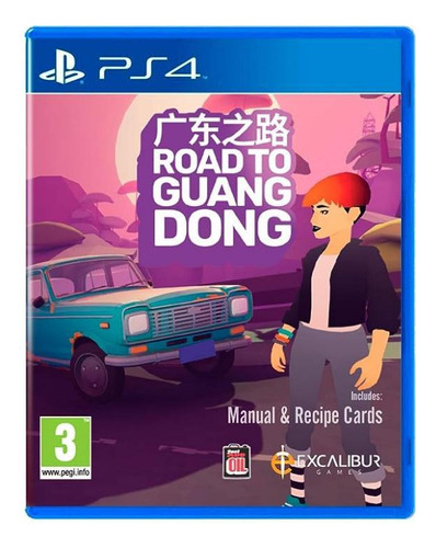 Jogo Road To Guang Dong Mídia Física Ps4