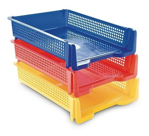 Organizador A4 Apilable 3 Pisos Rey Ogx026000 It. Xavi 