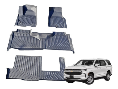 Moquetas Termoformadas Para Chevrolet Tahoe 8seat 2021+