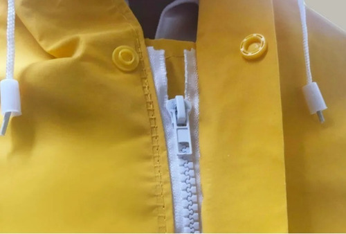 Imagen 3 de 6 de Traje Equipo Pantalón Chaqueta Lluvia En304 Deltaplus