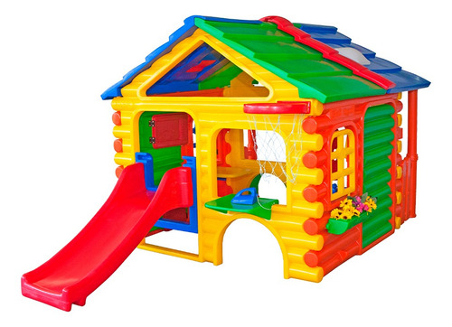 Casinha De Brinquedo E Boneca Infantil Gran Chalé Freso