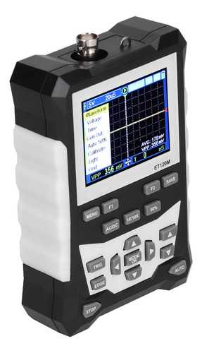 Osciloscópio Portátil Et120m Portátil 120mhz Colorido