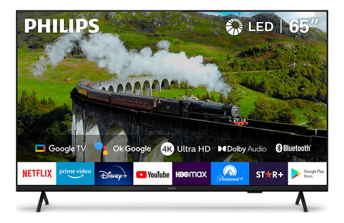 Led Philips 65 Uhd 4k 65pud7408 Google Tv