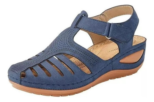 Sandalias De Cuña De Verano Zapatos De Plataforma Para Mujer