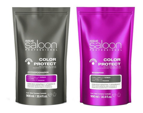 Kit Cabello Teñido Shampoo Y Enjuague Issue Color Protect