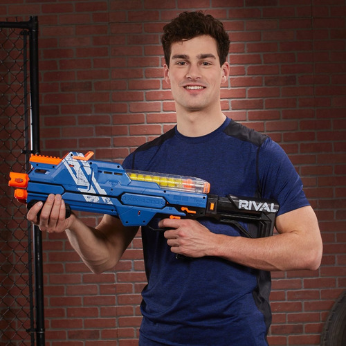 Lanzador Hypnos Xix-1200 Nerf Rival Color Azul
