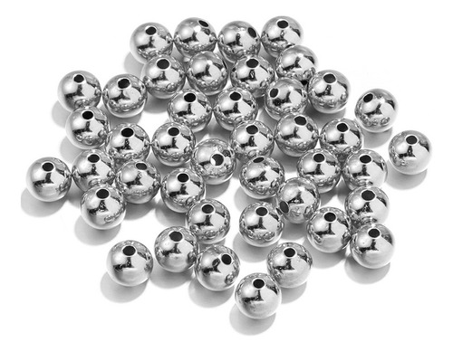 Cuentas Cobre Bañado 18k-4mm 20 Pcs Mix 5 Pcs Cada Colo