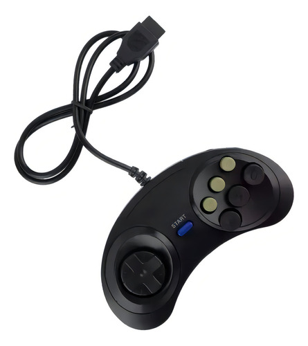 Control mediante joystick, sistema Mega Drive Master, 6 botones, color, sin color