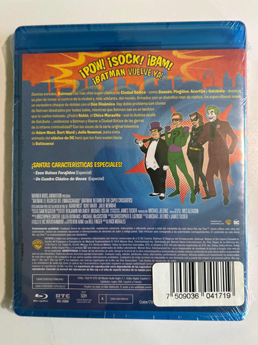 Batman. El Regreso Del Enmascarado. Película En Blu-ray