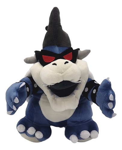 Super Mario Dark Bowser Koopa Bones Peluche Muñeca Regalo