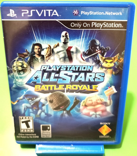 Playstation All Stars Battle Royale Ps Vita Usado!!