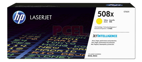 Toner Hp Cf362x 508x Amarillo M553 577 E55040 9500 Copias