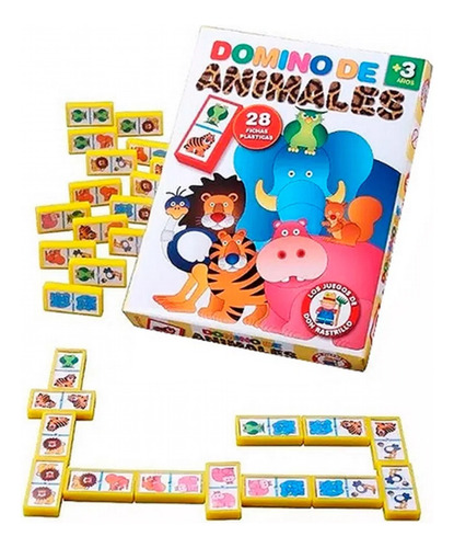 Domino De Animales Infantil Ruibal