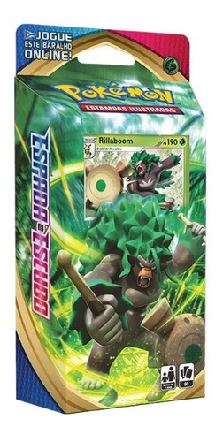 Kit 3 Decks Pokémon Espada E Escudo Inteleon Cinderace Rilla