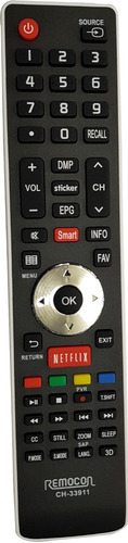 Control Genérico Compatible Hisense Smart Tv + Pilas 