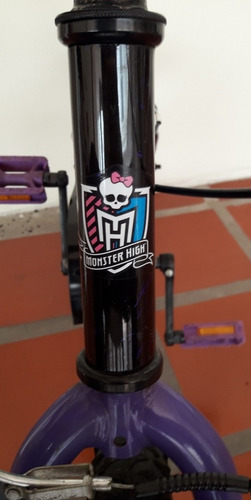 Imagen 7 de 7 de Bicicleta Monster High Rin 16 Para Niñas