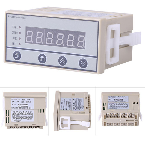 Controlador De Pesagem De Alta Precisão 220v Com Display Led
