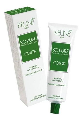 Tinta So Pure Color Keune 7.43 Copper Golden 60ml