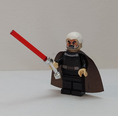 Minifigura Lego Star Wars Ii El Ataque De Los Clones Dooku