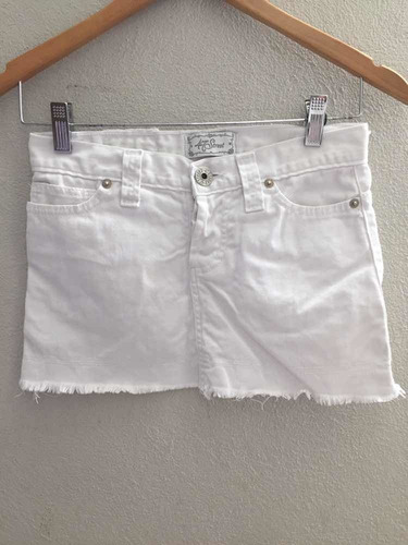 Mini Jean  Blanco 47 Street  Talle 0 Usada