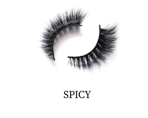 Imagen 1 de 4 de Pestañas 5d Mink Small - Lilichic Cosmetics - Modelo Spicy