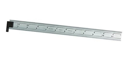 Starrett Ch604r-12 Reglas De Acero Templado Por Resorte Con 