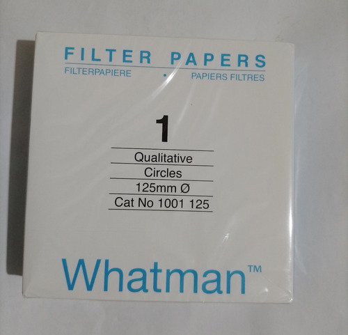 Whatman 1001 125 Papel De Filtro Cualitativo, Grado1