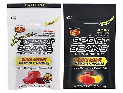 Jelly Belly Sport Beans - Energizantes Con Cafeína 12 Pack