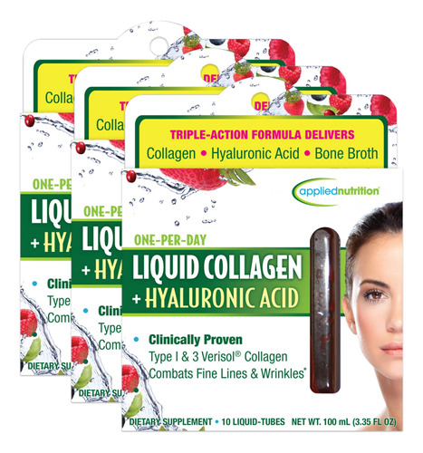 Applied Nutrition Colgeno Lquido + Cido Hialurnico (paquete