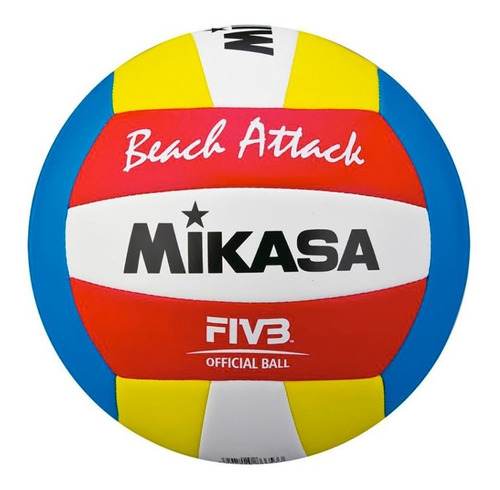 Pelota Mikasa Beach Voley Vxs Cosida Sintetico - Gymtonic