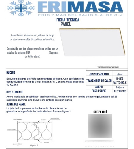 Camara Refrigeracion Mediana