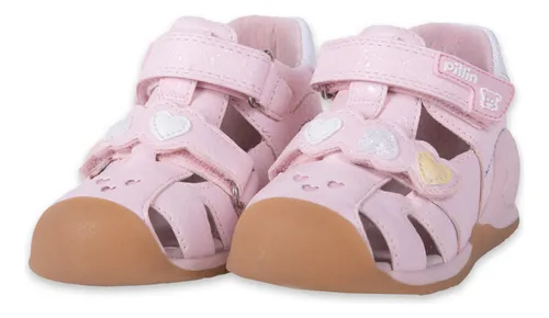 Sandalias Pasos Babys Niña Rosado Pillin (pza201-24ros)