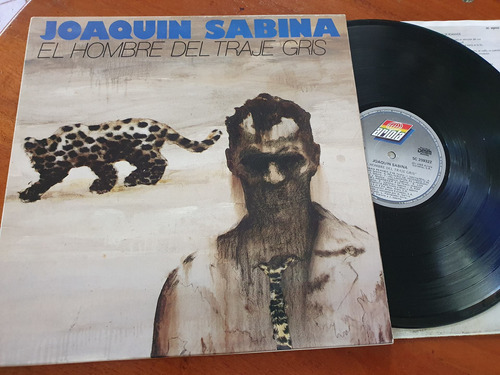 Joaquin Sabina - El Hombre Del Traje Gris. Lp Im.españa 1988