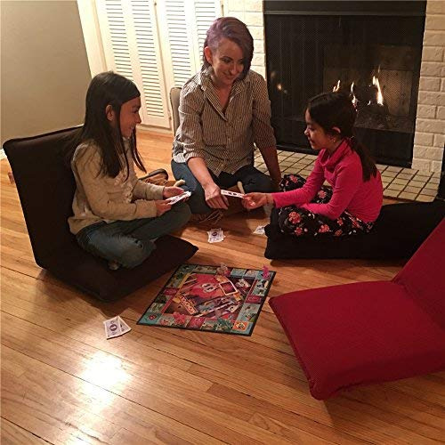 Sundale Silla Plegable De Meditación Con Soporte Para La Gris Oscuro Material Del Tapizado