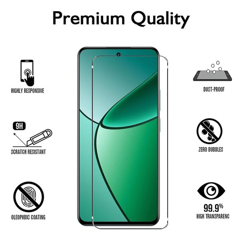 Funda Uso Rudo Cámara Protección Para Realme 12 4g+ Mica Negro Realme 12 4g / Realme 12 Plus