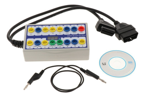 Enlace Del Conector Obd Diagnosticado Del Comprobador De Caj