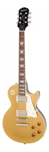 Guitarra eléctrica Epiphone Les Paul Standard de caoba metallic gold con diapasón de palo de rosa