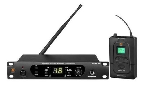 Sistema Monitor Sem Fio Staner Srm-1e Srm-1r In Ear