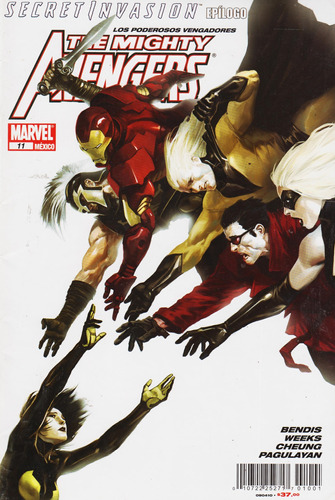 Comic The Mighty Avengers # 11 Secret Invasion Epilogo 